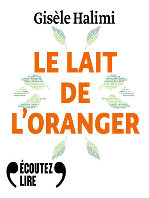 cover image of Le lait de l'oranger